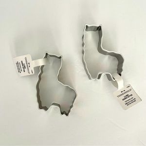 Threshold Llama Cookie Cutter Lot of 2 New NWT